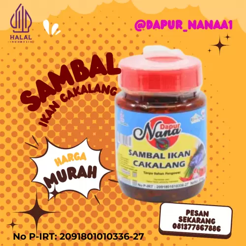 jual sambal cumi ikan cakalang lampung
