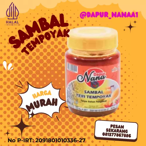 jual sambal tempoyak lampung