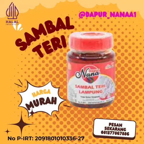 jual sambal teri lampung
